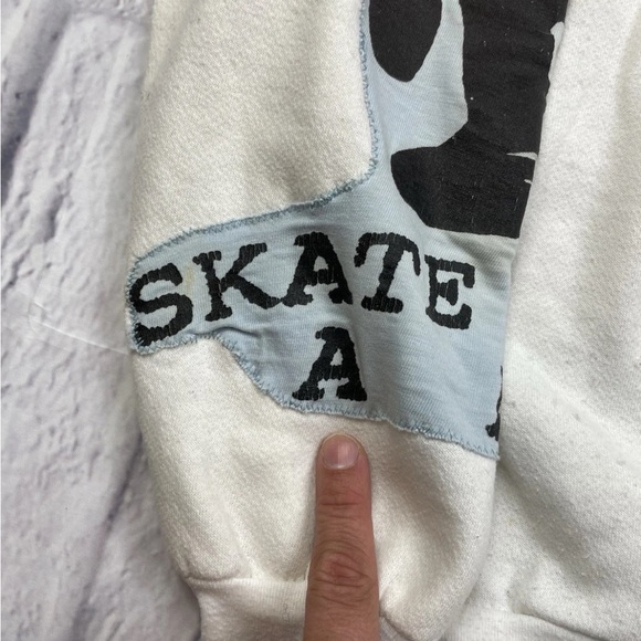 Vtg 1986 Bones Brigade Powell Peralta Rodney Mullen Skeleton Graphic Sweatshirt - Picture 9 of 16